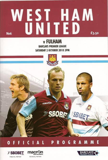 West Ham United FC v Fulham FC